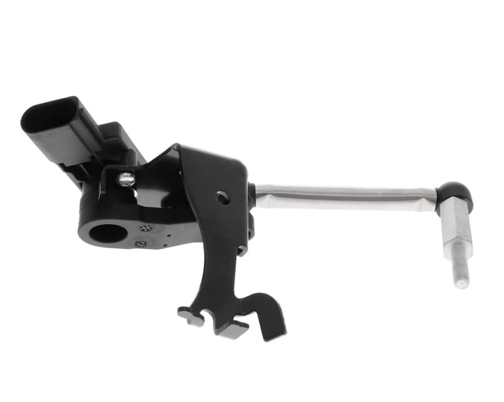 Headlight or ride-height level sensor with linkage arm